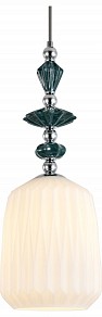 Подвесной светильник Moderli Charm зеленый арт. V11173-1P