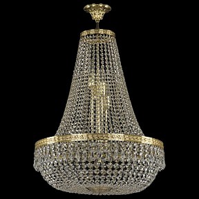 Светильник на штанге Bohemia Ivele Crystal 1901 золото арт. 19011/H2/55IV G