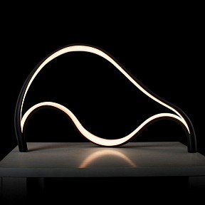 Настольная лампа декоративная Arte Lamp Hyperbola черный арт. A1987LT-12BK