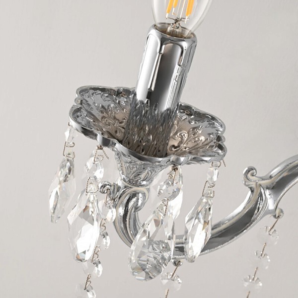 Бра Bohemia Ivele Crystal AL7801 никель арт. AL7801B14/2/175 A NW