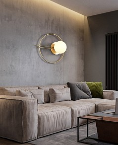 Накладной светильник Inodesign Esta золото арт. Esta Gold 40.4430