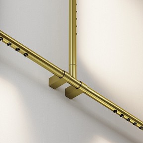 Соединитель для треков Maytoni Technical Accessories for system Axity латунь арт. CA007TC-BS