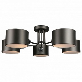 Люстра на штанге Omnilux Liserà коричневый арт. OML-54507-05
