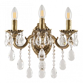 Бра Bohemia Ivele Crystal AL7801 золото арт. AL7801B10/3/175 B FP