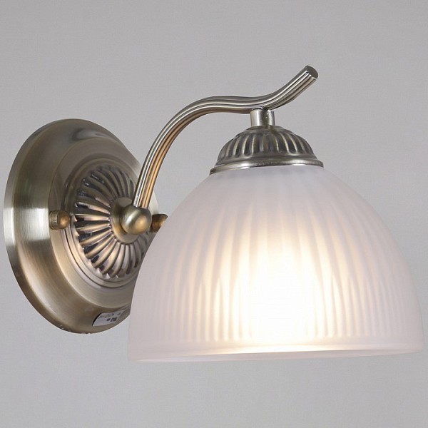 Бра ILLUMICO  бронза арт. IL0896-1WSQ-26 AB ELITE