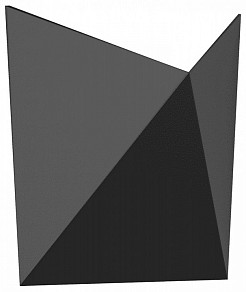 Накладной светильник DesignLed Tango черный арт. GW-A816-7-BL-WW