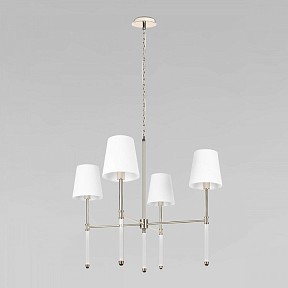 Подвесная люстра Loft it Cosy серый арт. 10308 Nickel