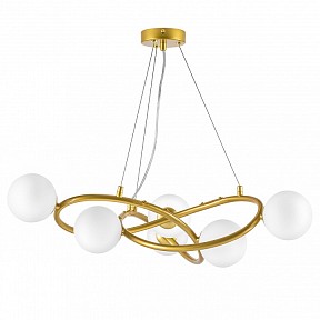 Подвесная люстра Lightstar Globo золото арт. 799063