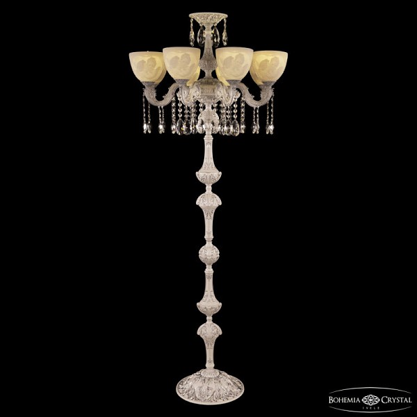 Торшер Bohemia Ivele Crystal AL7901 белый арт. AL79101T/8/175 A WMN P1 U Angel