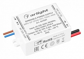 Блок питания Arlight ARPJ белый арт. 047587