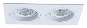 Встраиваемый светильник Arte Lamp Tarf белый арт. A2178PL-2WH