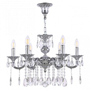 Подвесная люстра Bohemia Ivele Crystal AL77 никель арт. AL77201/6/175 A Ni