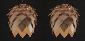 Подвесной светильник Imperiumloft Crimea Pine Cone Natural Wood коричневый арт. 40.510