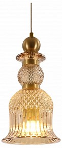 Подвесной светильник Moderli Glassy коричневый арт. V10906-P
