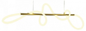 Подвесной светильник Lussole Loft River золото арт. LSP-8365