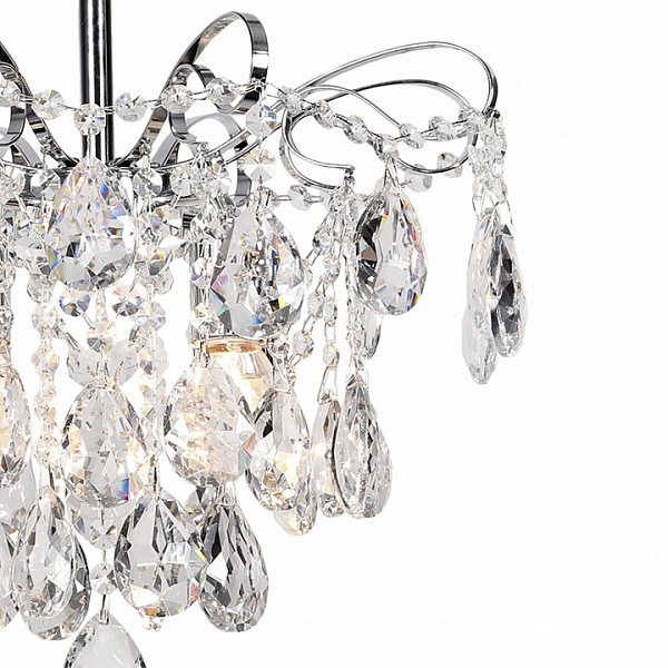 Люстра на штанге Escada Crown серый арт. 682/4PL Chrome