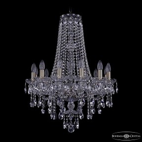 Подвесная люстра Bohemia Ivele Crystal 1415 золото арт. 1415/12/200/h-75 Pa