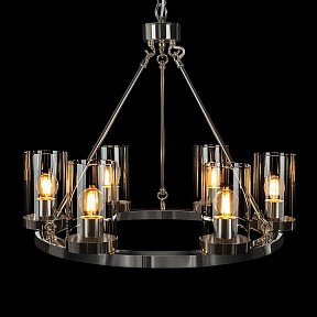 Подвесная люстра Loft it Candlelight никель арт. 10437/570