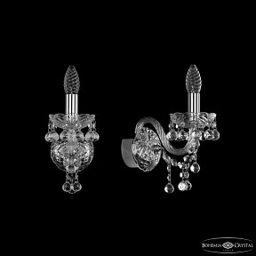 Бра Bohemia Ivele Crystal 1409 никель арт. 1409B/1/141 Ni