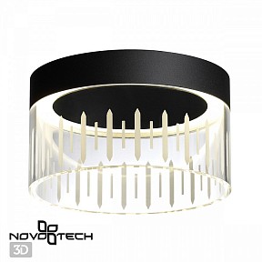 Накладной светильник Novotech Aura черный арт. 359004