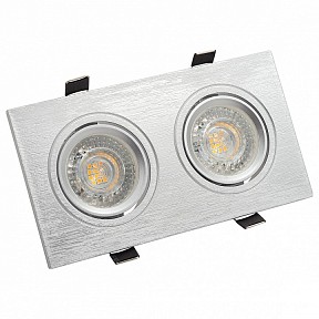 Встраиваемый светильник Denkirs DK302 серый арт. DK3022-CM