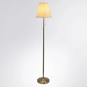 Торшер Arte Lamp Marriot коричневый арт. A5039PN-1AB