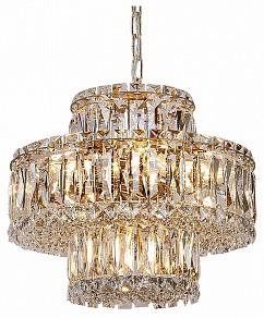 Подвесная люстра Newport 8450 золото арт. 8458+3/C gold