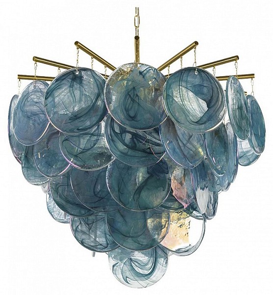 Подвесная люстра Loft it Lolly бронза арт. 10492/600 Blue