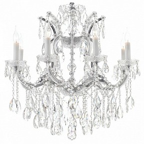 Подвесная люстра iLamp Diamond хром арт. 6071-8 CR+CL