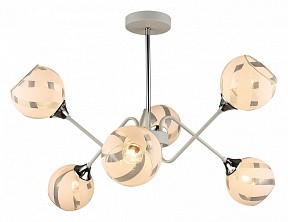 Люстра на штанге Reluce 04897 белый арт. 04897-0.3-06 WT+CH