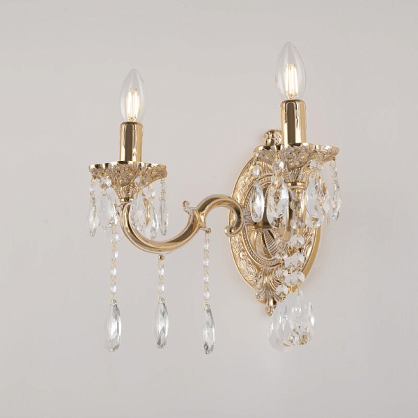 Бра Bohemia Ivele Crystal AL7801 золото арт. AL7801B10/2/175 A GW