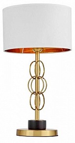 Настольная лампа декоративная LUMINA DECO Azzaria бронза арт. LDT 5523 MD+WT
