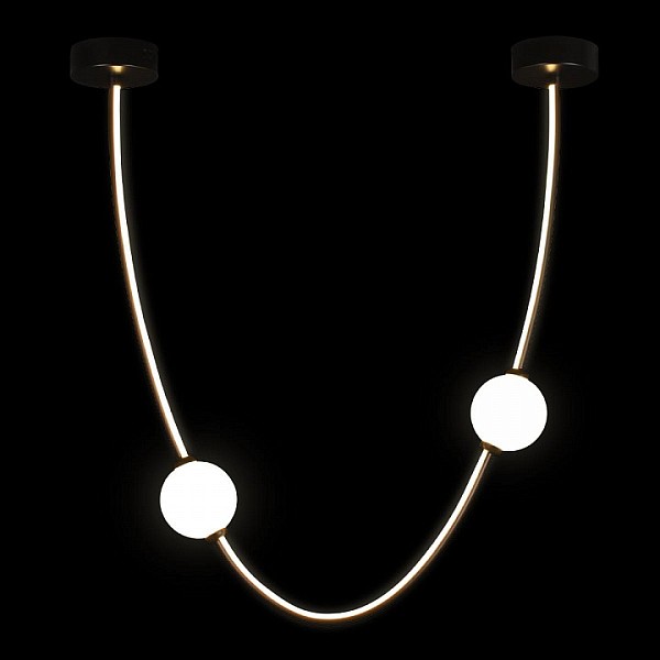 Подвесной светильник Loft it Embrace черный арт. 10242/600 Black