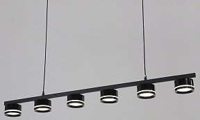 Подвесная люстра Reluce  черный арт. 79490-0.4-06 Black