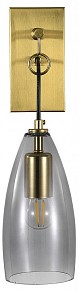 Бра Indigo Goccia черный арт. 11064/1W Smoke