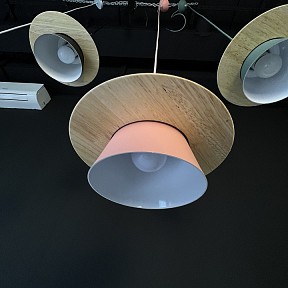 Подвесной светильник Imperiumloft Eco розовый арт. ECO1
