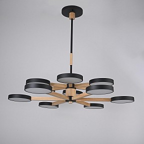 Люстра на штанге Imperiumloft TURNA Black черный арт. TURNA-DBL01