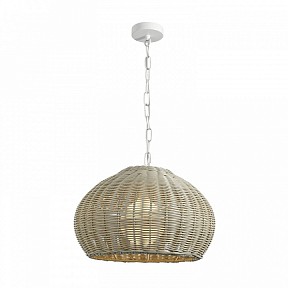 Подвесной светильник Favourite Wicker белый арт. 4885-1P