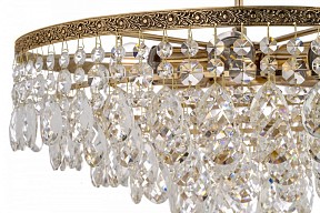 Люстра на штанге Arti Lampadari Castellana Gold желтый арт. Castellana E 1.3.46.608 G