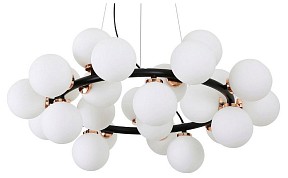 Подвесная люстра LUMINA DECO Marsiada бронза арт. LDP 6033-25 BK+MD