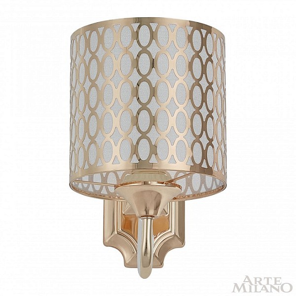 Бра Arte Milano Florentia-3387 белый арт. 303387/1W Wh/Gd