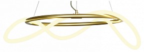 Подвесной светильник Lussole Loft River золото арт. LSP-8366