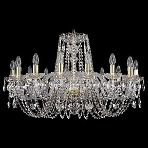 Подвесная люстра Bohemia Ivele Crystal 1402 золото арт. 1402/16/300/G