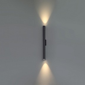 Накладной светильник Odeon Light Tubus черный арт. 7105/10WL