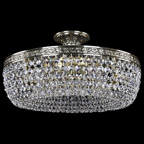 Светильник на штанге Bohemia Ivele Crystal 1903 золото арт. 19031/45IV GB