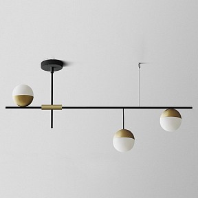 Светильник на штанге Inodesign Technum Boll черный арт. Technum Boll 132.1403