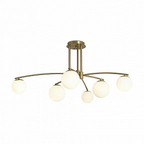 Люстра на штанге Freya Hanger желтый арт. FR5443CL-06BS