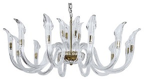 Подвесная люстра Newport 3650 золото арт. 3654+12/C gold