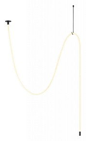Подвесной светильник Odeon Light Corda черный арт. 4391/40CL