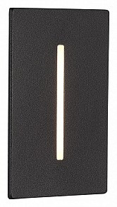 Встраиваемый светильник ST-Luce Slim черный арт. SL9519.408.01